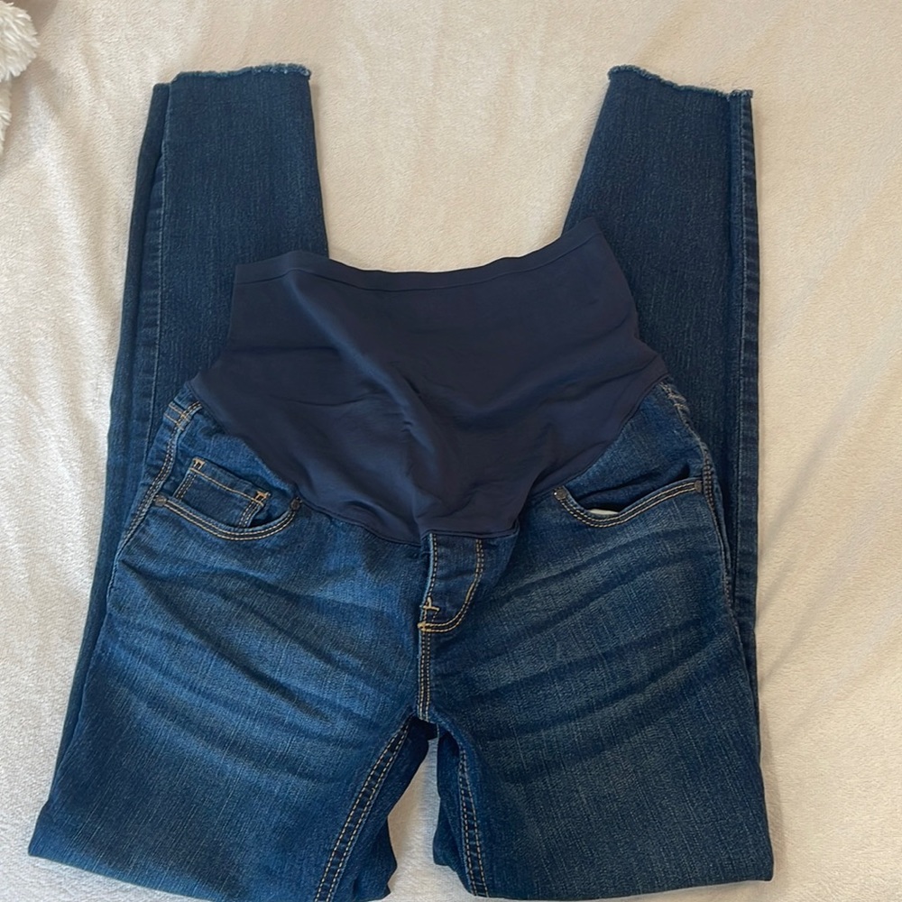 Old Navy maternity Full Panel skinny jeans size 2